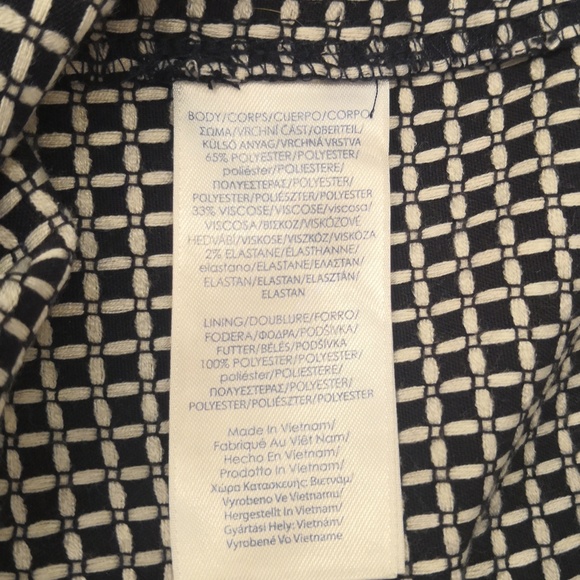 Chaps PolkaDot Dress, sz 12 - Picture 11 of 12